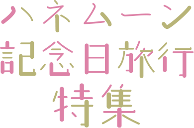 ハネムーン・記念日旅行ロゴ
