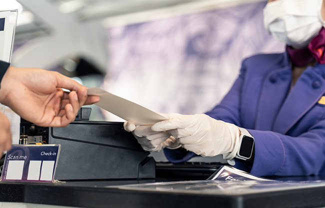 空港チェックインイメージ
