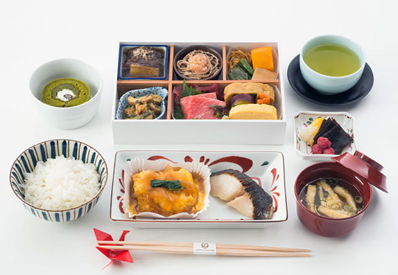 JALビジネスクラス機内食　イメージ
